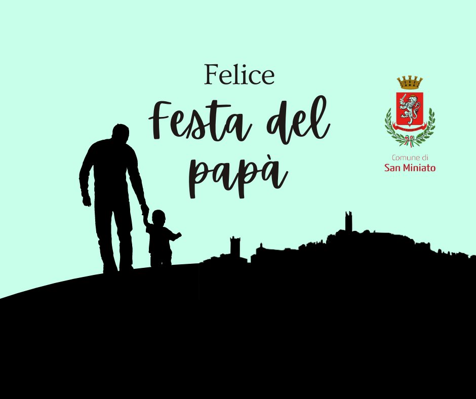 ComuneSMiniato's tweet photo. 𝐅𝐄𝐒𝐓𝐀 𝐃𝐄𝐋 𝐏𝐀𝐏𝐀' 𝟐𝟎𝟐𝟑 🧔👨👴
#19Marzo 
Tanti auguri a tutti i papà 🥰

#sanminiato #festadelpapà #papà #babbo https://t.co/rkvG8iqaBe