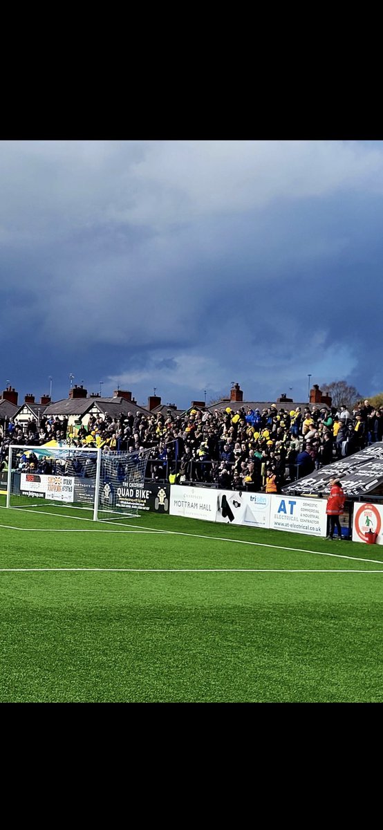 Boss day yesterday, great support for <a href="/RuncornLinnets/">Runcorn Linnets FC</a>