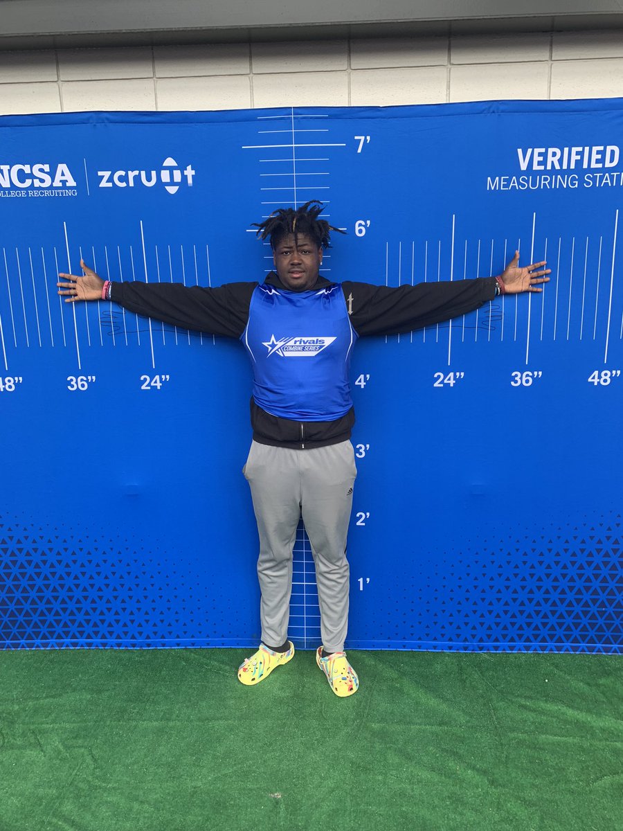 Went to Rivals Combine in Dothan AL !!!