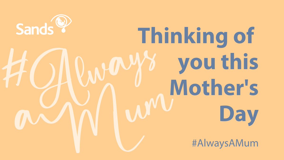 We are thinking of all mums today 💙🧡

Please be gentle with yourself and do what is right for you.

Our Helpline is open from 10am -12pm today if you need to talk.

➡️ sands.org.uk/mother-day

➡️ sands.org.uk/support

#AlwaysAMum #MothersDay #BabyLoss #PregnancyLoss