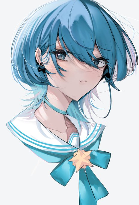 「alternate hair length sailor collar」 illustration images(Latest)