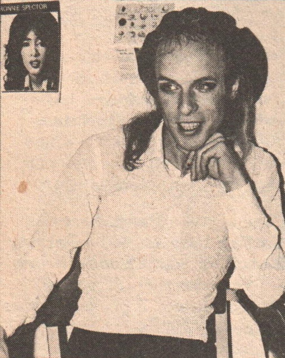 Brian Eno, 1974 #RonnieSpector