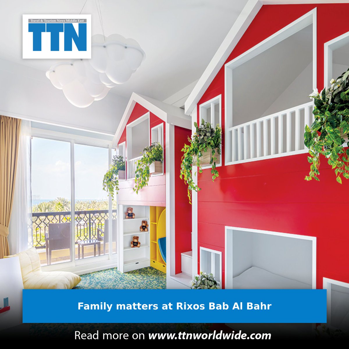 ttnworldwide's tweet image. Rixos Bab Al Bahr, an all-inclusive five-star beach resort and the largest hotel in Ras Al Khaimah, has changed its strategy to focus on families, find out more at ttnworldwide.com/Article/344489…

#TTN #RixosBabAlBahr #Strategy #Families