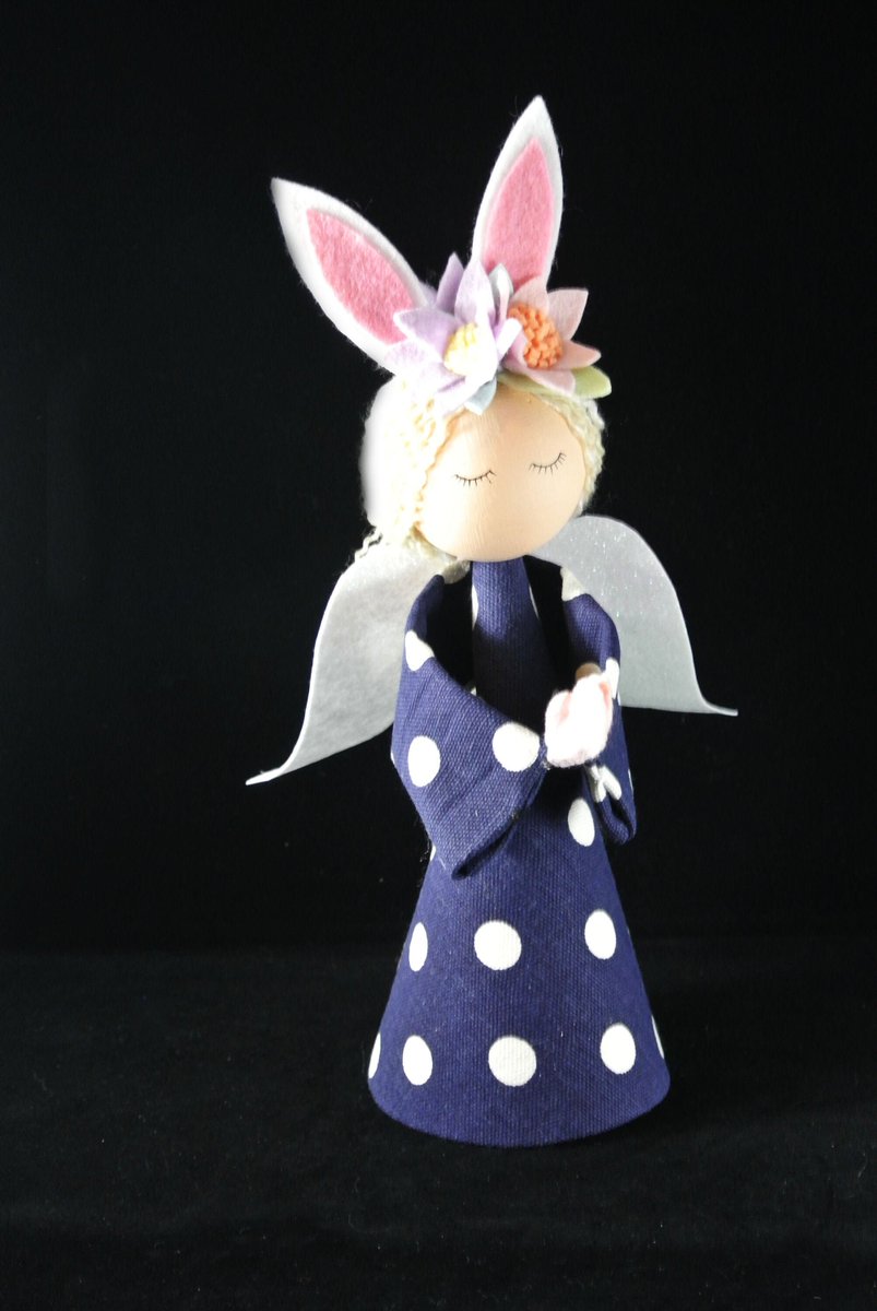 SewDaisyDid's tweet photo. Excited to share the latest addition to my #etsy shop: Easter Angel - Easter Bunny decorated angel - ships from the UK https://t.co/UHdEbjKcsp #angeltreetopper #angel #treetopper #christmastree #easterbunny #easterangel #easterbunnyangel #bunnyangel #daisysfairygarden https://t.co/RKuaujkle1