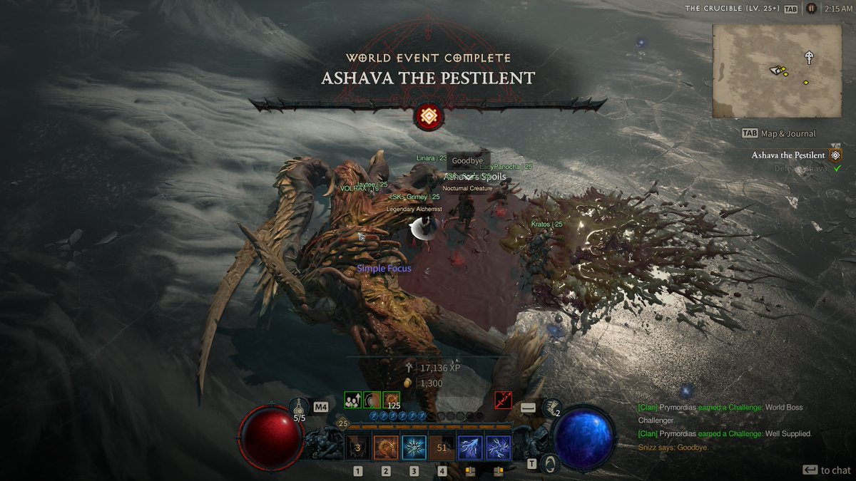 PrimalToss's tweet photo. @Diablo LoL Finished her off with 12 seconds left... Talk about cutting it close haha! https://t.co/GstSIZmNqr