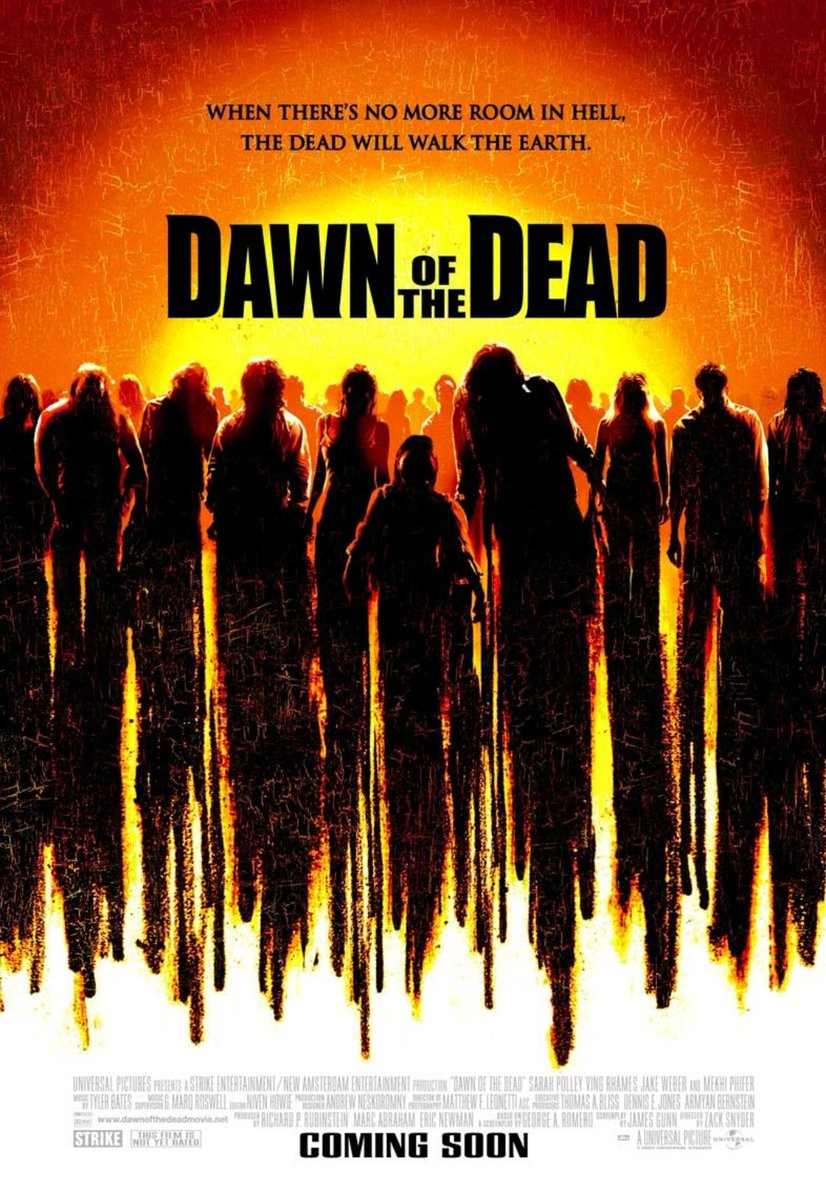 Released March 19, 2004.
#DawnoftheDead
#SarahPolley #JakeWeber🎂
#zombie #thriller #action #horror