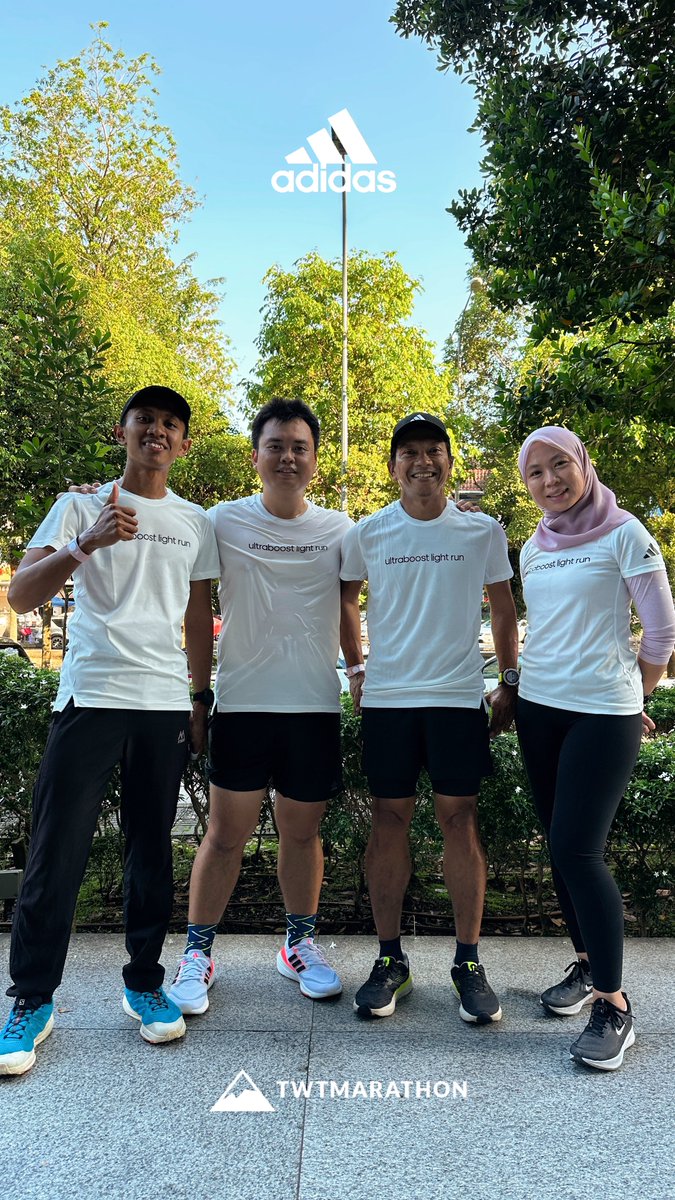 twtmarathon's tweet photo. Terima kasih Adidas Malaysia 🇲🇾 atas jemputan.
#twtmarathon
#adidasmy
#adidasrunnerskl
#ultraboostlight https://t.co/tJXnFXWD0K