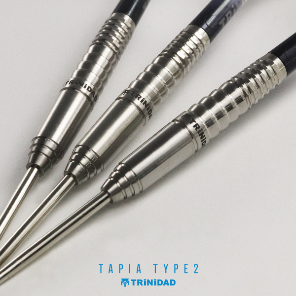 titosaga's tweet photo. ✨新商品だよ~バレル~✨

多角形×シャークカット
新たな感覚を手に入れたTAPIA

✅カドを削ったマイルドなかかりのシャークカット
✅面とカドで押し出せる12角形の多角形カット
✅きつすぎないカットでしっかりダーツに力が伝わる

#TRiNiDAD #TAPIA2 #新商品

🔽商品詳細🔽
https://t.co/zTV3kEbL6R https://t.co/9ztBAu37Tz