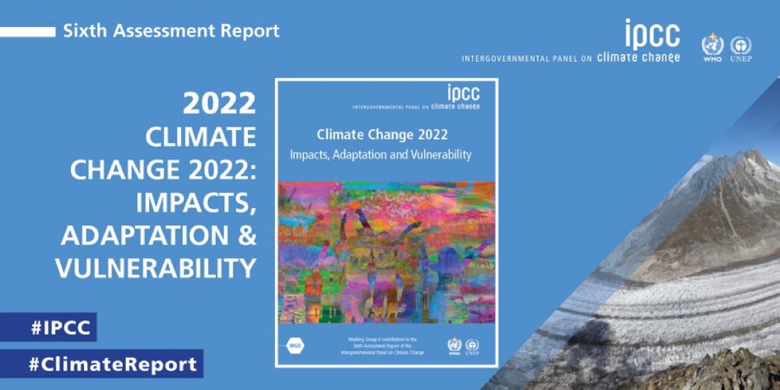 Forumeteoclimat's tweet photo. 📢 Demain lundi 20 mars, @IPCC_CH publiera la dernière partie du 6e rapport d'évaluation, #ClimateChange 2023: rapport de synthèse qui intègrera les conclusions ➡️ https://t.co/BufNH0pCKO
#IPCC #GIEC #ClimateReports . #changementclimatique
#impacts #adaptation #vulnérabilité https://t.co/hlNxhOnnG6