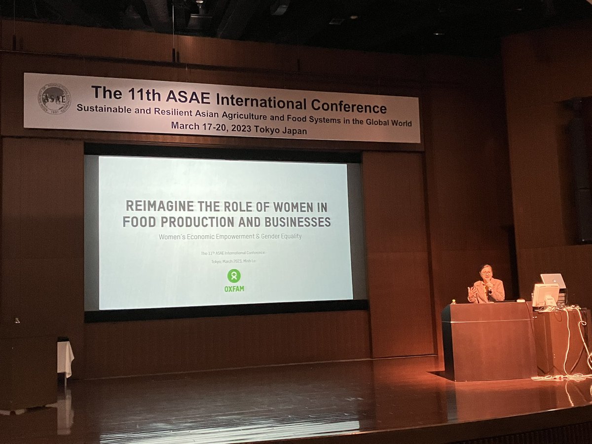 11thAsae's tweet photo. ASAE Special Seminar | Aya Suzuki (@UTokyo_News_en) explained the importance of fish farming in Asia, and Le Nguyet Minh (@Oxfam) talked about women’s role in food production and rural agribusiness. #ASAE2023 https://t.co/5WSTWnIGfU