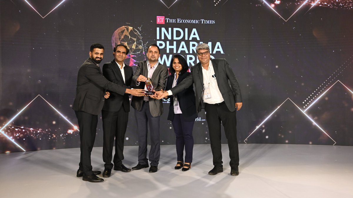 Alkem_Lab's tweet photo. At ET India Pharma World Awards 2023, ALKEM earned prestigious awards in the categories
- Excellence in CSR and in Training &amp; Development 

 Congratulations Alkem Team – Training &amp; Development and CSR
And, Heartiest congratulations to each and every Alkemite! https://t.co/eTx7k5p51D
