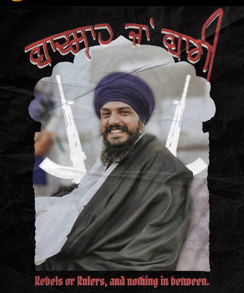 DoabanJatti's tweet photo. The Indian Government will not be able to silence us now like they did previously in 1984. We all stand together ☝🏼 #SavePunjab #HumanRights #FreeAmritpalSingh https://t.co/xNlR1F84oy