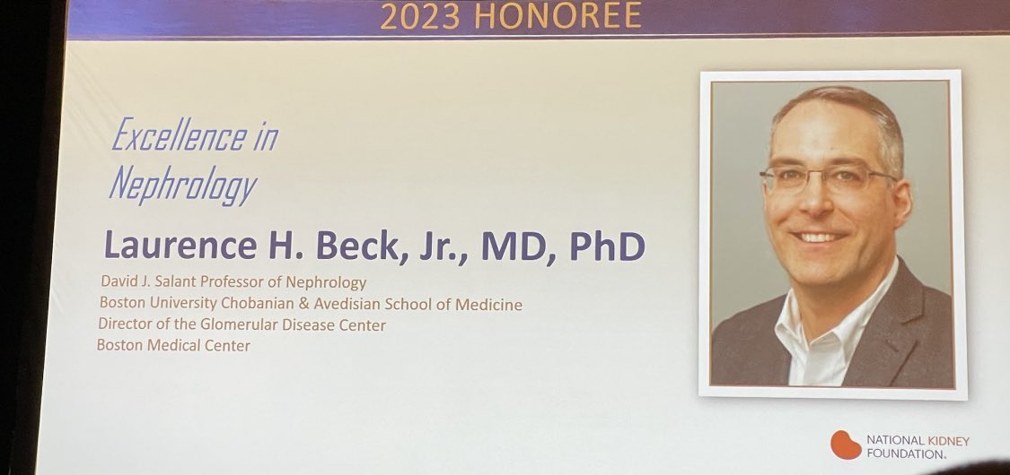 BU/BMC Section of Nephrology (@bu_bmc_renal) on Twitter photo Congratulations to <a href="/bu_bmc_renal/">BU/BMC Section of Nephrology</a> ‘s <a href="/LaurenceHBeckJ1/">Laurence H Beck, Jr</a> for the recognition from <a href="/NKFNewEngland/">NKF- New England</a> ! Congratulations to <a href="/bu_bmc_renal/">BU/BMC Section of Nephrology</a> ‘s <a href="/LaurenceHBeckJ1/">Laurence H Beck, Jr</a> for the recognition from <a href="/NKFNewEngland/">NKF- New England</a> !