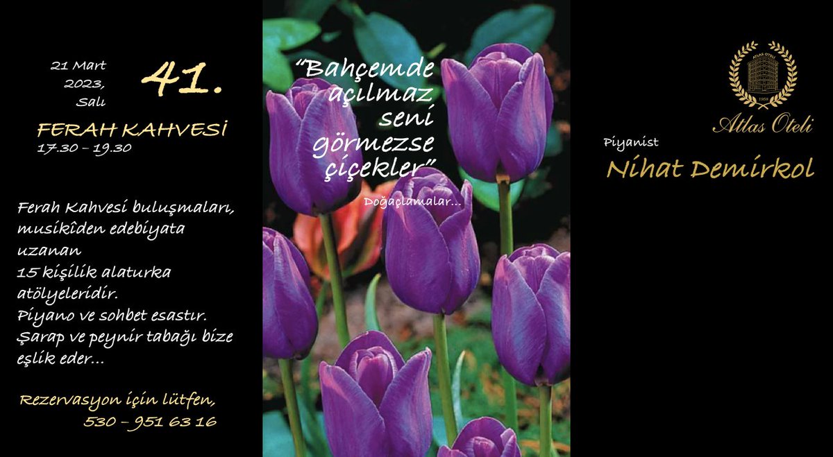 41. FERAH KAHVESİ'nde buluşuyoruz...