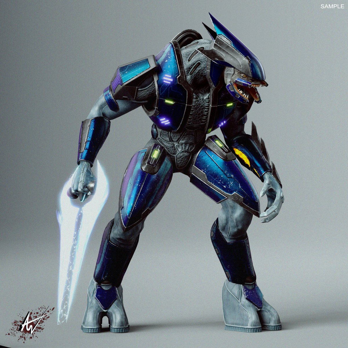 SechSech4's tweet photo. @Kashiiera Anyway I still think the best possible option is making a proper remake of the Halo CE Elite, but I already know that's very unlikely and its probably not going to happen....
Luckily for us some people have already remaked the design, and it looks really good https://t.co/XMS2nc0EmL
