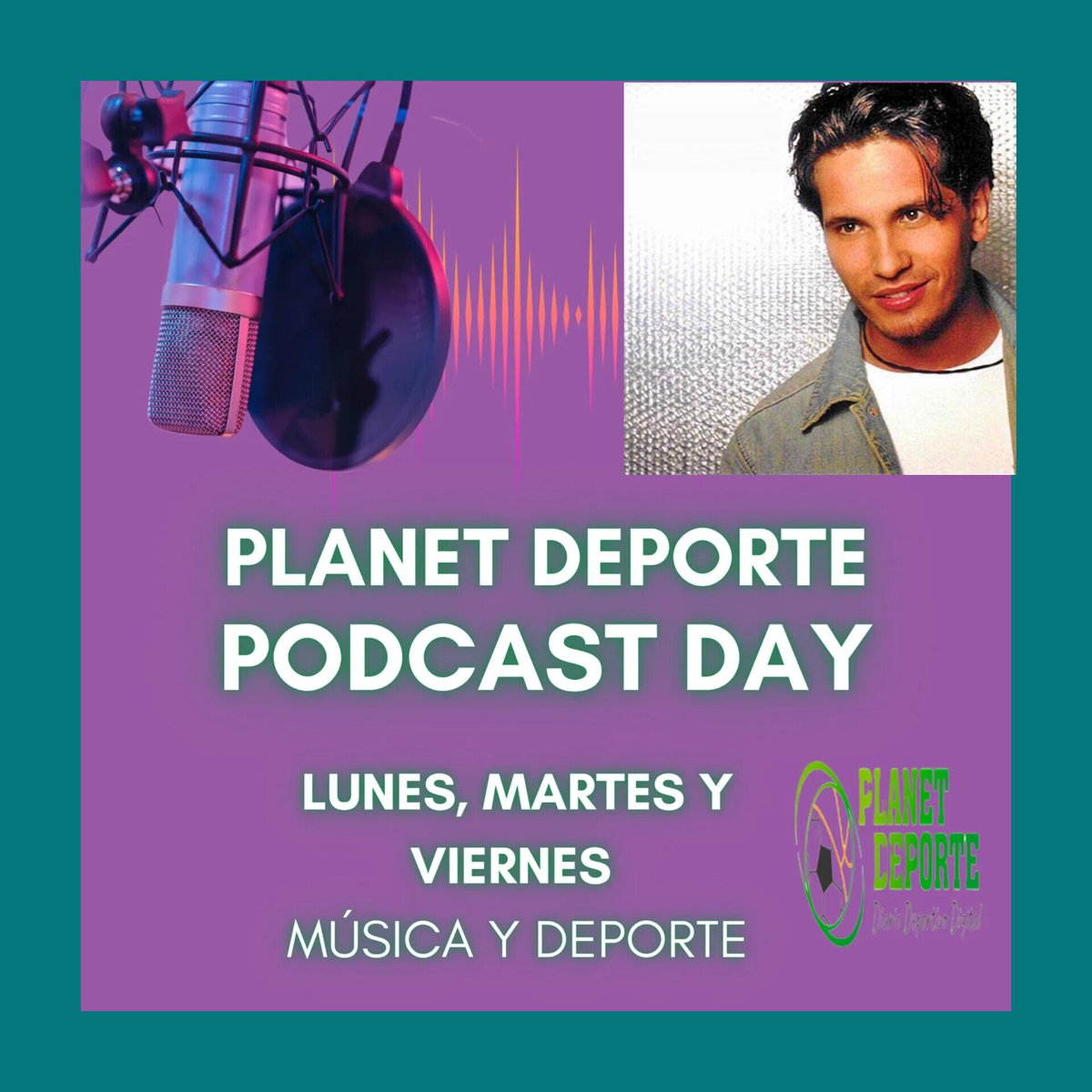 planet_deporte's tweet photo. 💯💣 @DavidDeMaria SUENA en nuestro MEDIO DIGITAL ( https://t.co/8Av8pOY1AK ) #FormulaMusicalPlanetDeporte .
💪 No os perdáis los TEMAZOS de este artista andaluz. @davidemariafans @ClubDDMCordoba @DDMPaisvasco @DDMEcuador .
#RadioOnline en #DIRECTO ⬇️⬇️
https://t.co/NG4HWo0XVs https://t.co/P6pyBgbza1