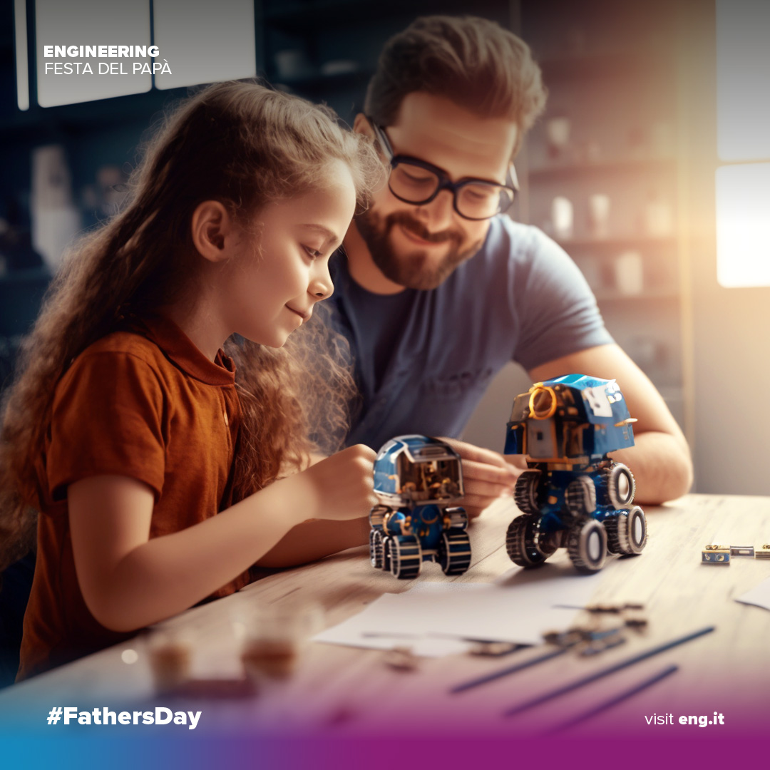 EngineeringSpa's tweet image. Grazie ai nostri papà di Engineering che ogni giorno si impegnano a creare un futuro migliore per i propri figli e figlie, più equo e sostenibile. 

#Fathersday #LifeatEngineering