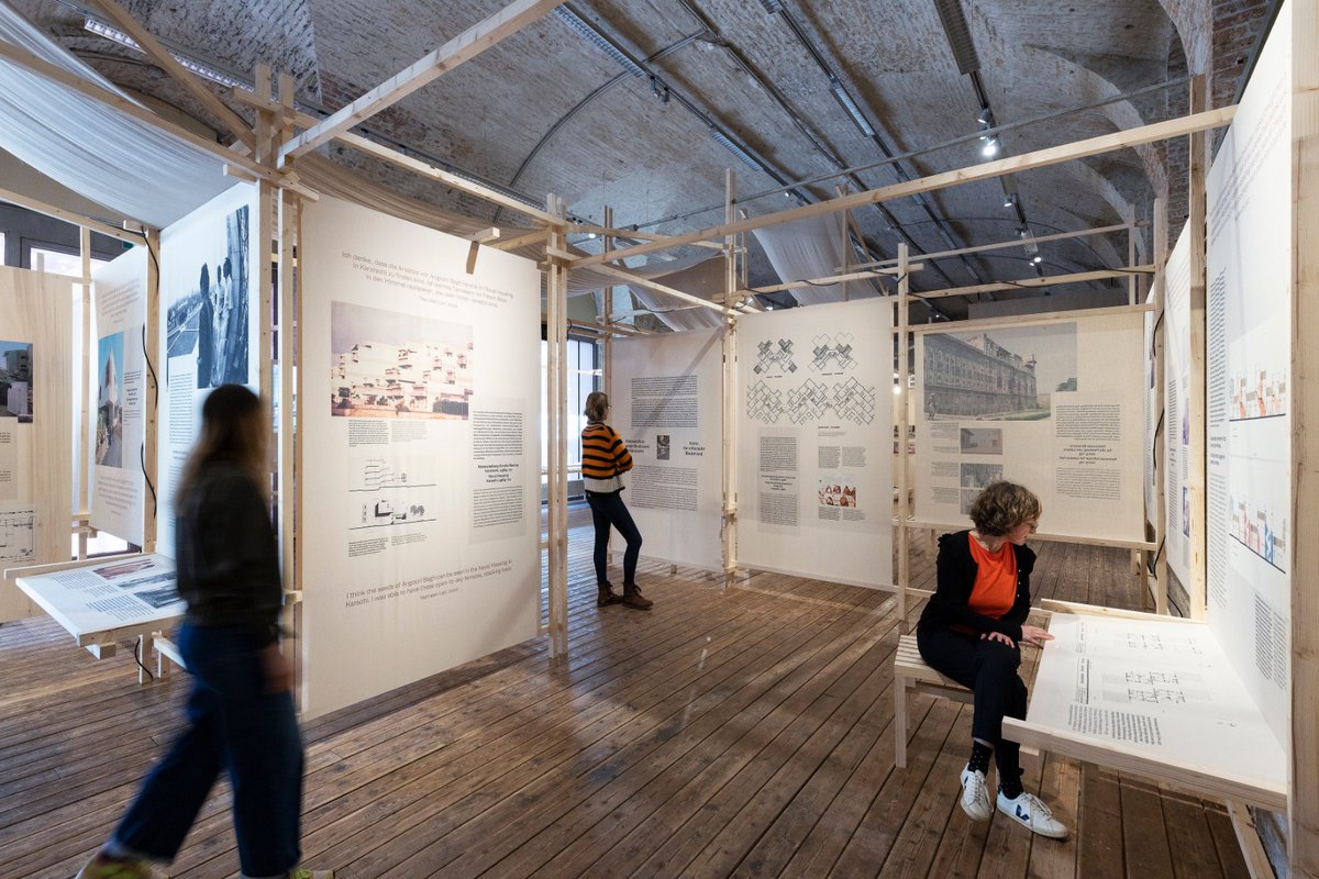 I'd so love to see this exhibition at <a href="/AzW_museum/">Architekturzentrum Wien</a>. Anyone in the UK able to invite it here? 

It's the best thing done so far on the amazing #YasmeenLari and her inspiring transition from successful mainstream architect to social and ecological radical.

azw.at/en/event/yasme…