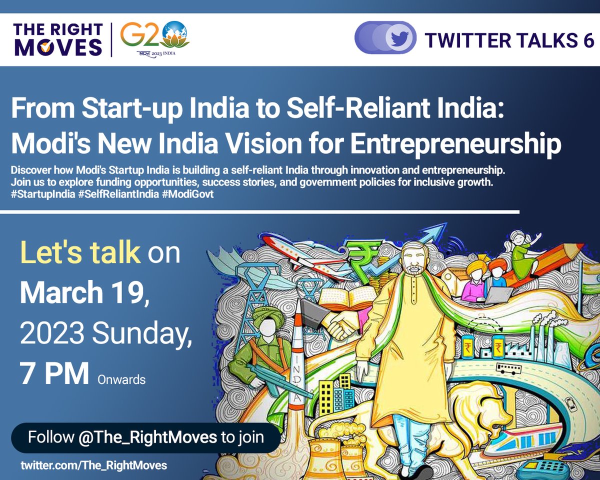 Join us to discuss Modi's Startup India and how it's building a self-reliant New India through entrepreneurship and innovation. Discover funding opportunities, success stories, and policies for inclusive growth. Don't miss out! #StartupIndia #SelfReliantIndia #ModiGovt🇮🇳