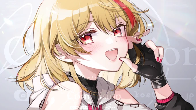 VtuberのRinさん()のイラストを、リクエストで描かせて頂きました!Request4 | 雪子 #pixiv  Thank you for your request 