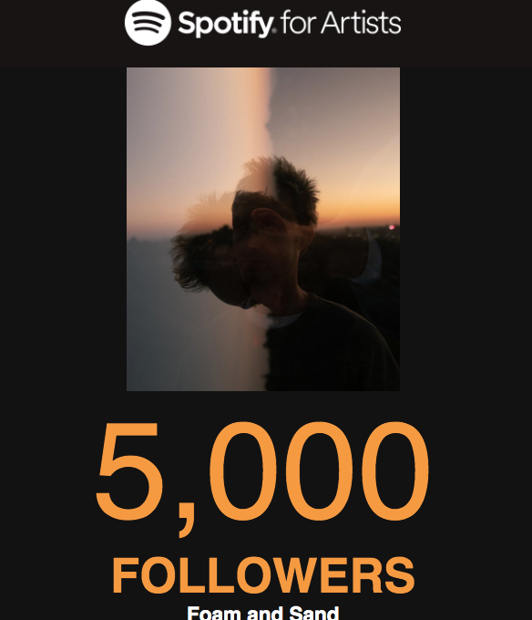 Foam and Sand tweet media