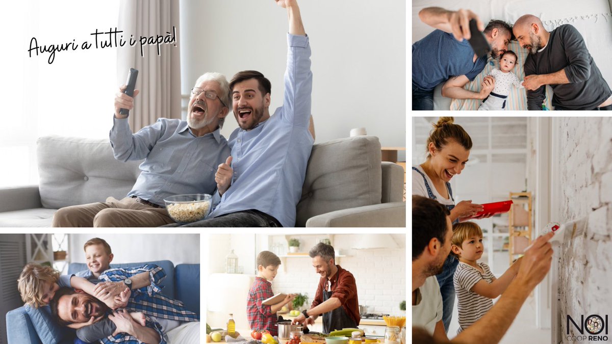 «..ed ho imparato ad abbracciarti anche con gli sguardi. Auguri papà di tutte le età!»

#noicoopreno #CloseTheGap