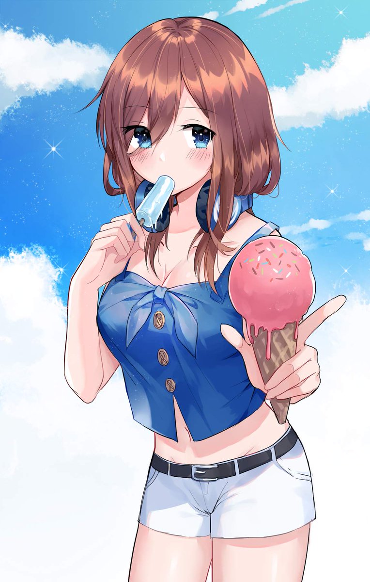 Caleb HernandezさんがTwitterに投稿した中野三玖(五等分の花嫁)のイラスト。