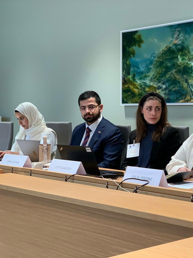 COP28_UAE's tweet photo. #COP28 Presidency participated at Helsinki Policy Forum, attended by HE Pekk Haavisto, 🇫🇮 ’s Minister for Foreign Affairs. 

In a consultation on the role of youth in COP28, the team stressed the need for Participation, Action, Voice
and Education (PAVE) to empower young people. https://t.co/UPl3axISme
