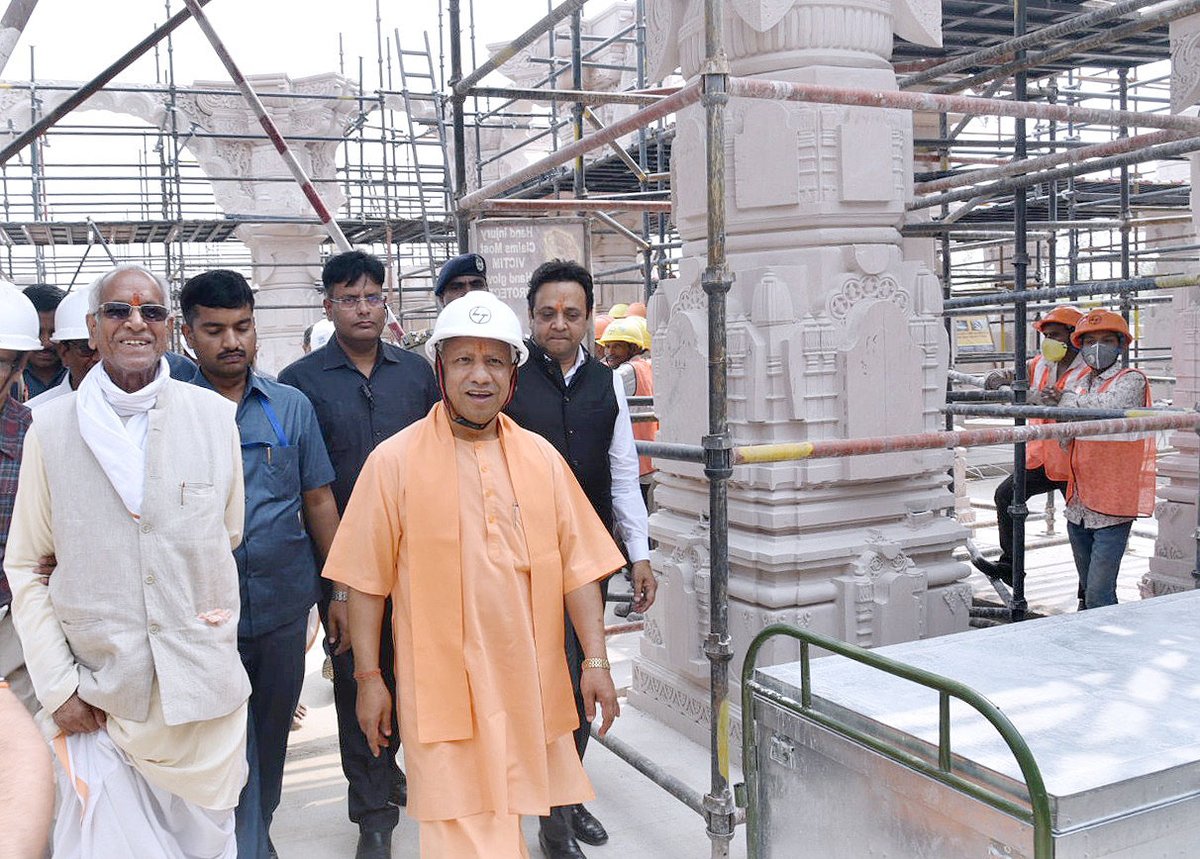 राष्ट्र मंदिर का निर्माण, धर्म की विजय का प्रमाण...

सियावर रामचंद्र की जय!