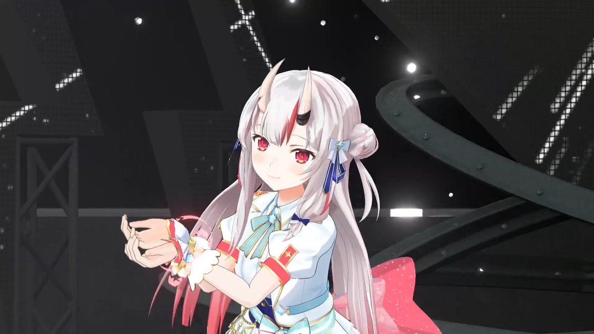 百鬼あやめ 「#ひろがるホロライブDAY2 これは、伝説の ドン鬼☆宝天Bad Apple!!」|けースヶのイラスト