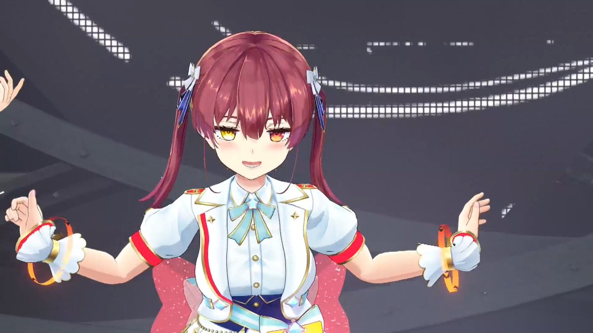 百鬼あやめ 「#ひろがるホロライブDAY2 これは、伝説の ドン鬼☆宝天Bad Apple!!」|けースヶのイラスト