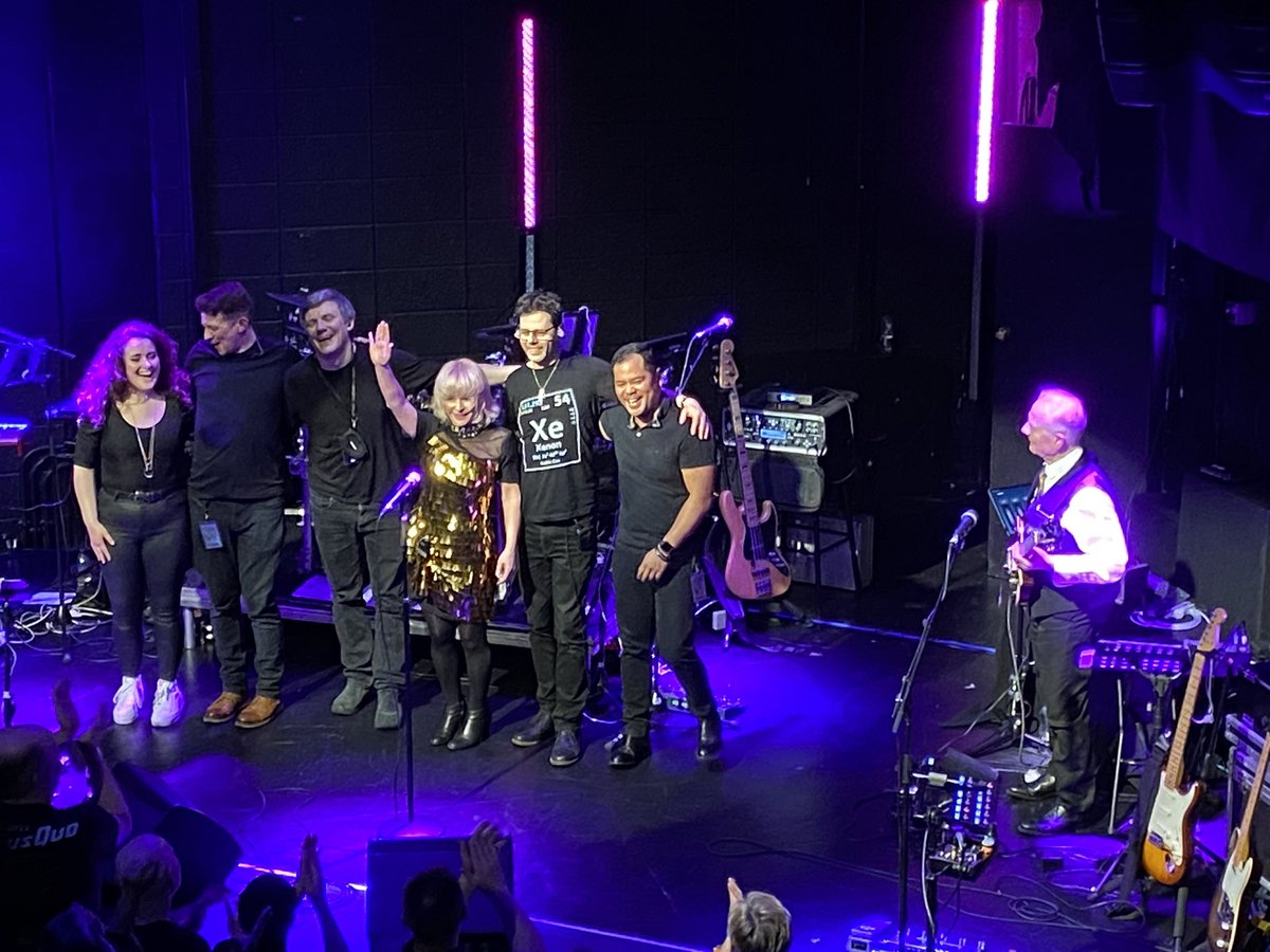 Freeboski's tweet photo. @toyahofficial What a brilliant night 🤩 x https://t.co/EEGPvOQKQX