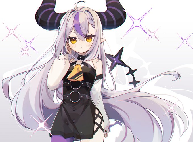 ホロライブクリエイターコンテストにてpixiv賞を頂きました!画集にも掲載されるそうで大変光栄に思います本当にありがとうございますー!#laplus_artdesu 