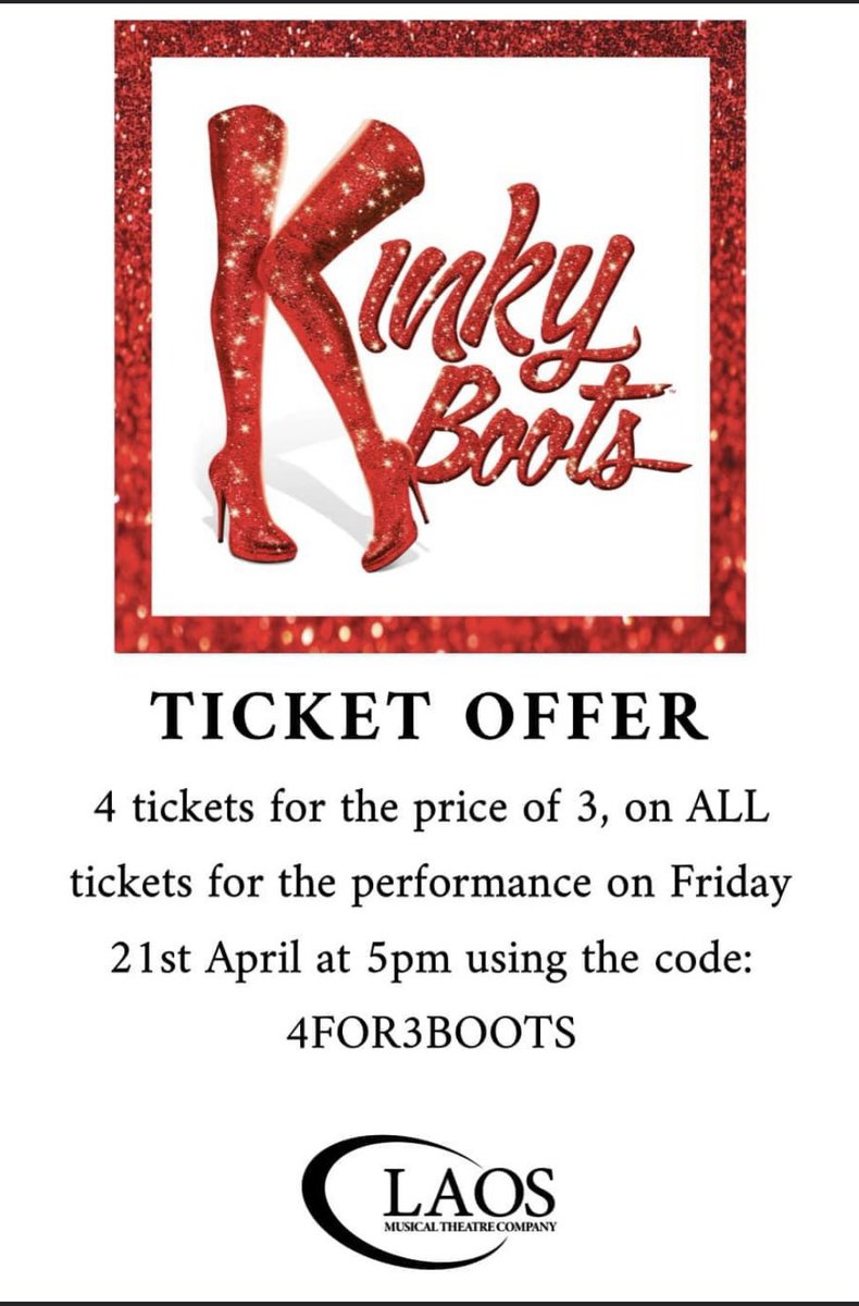 Ian Wilson (@docian) on Twitter photo Cracking buy-3-get-1-FREE offer <a href="/LeedsTheatres/">Leeds Heritage Theatres</a> for Fri21Apr. Good gift for #MothersDay2023 ? Cracking buy-3-get-1-FREE offer <a href="/LeedsTheatres/">Leeds Heritage Theatres</a> for Fri21Apr. Good gift for #MothersDay2023 ?