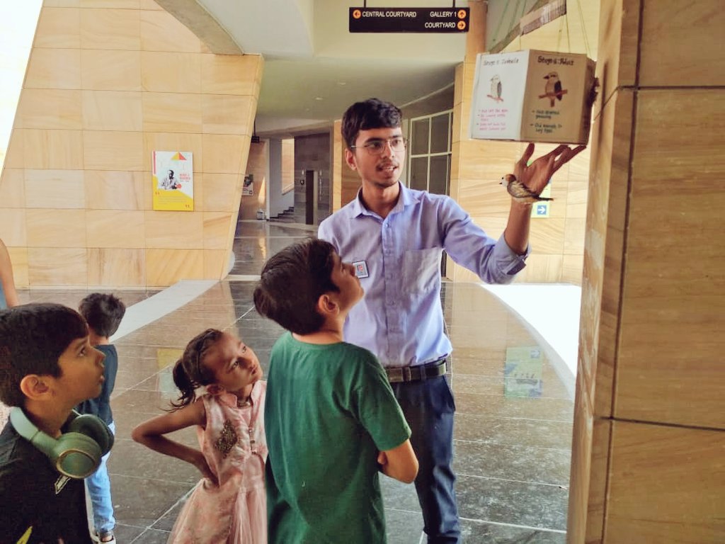 jeetsolanki007's tweet photo. today at @RSCRajkot we celebrated #worldsparrowday with full of excitement and Activities were organized to make people more aware about sparrow.
#savesparrow #ilovesparrow @InfoGujcost @narottamsahoo @Punam_Bhargava https://t.co/injsBBo3En