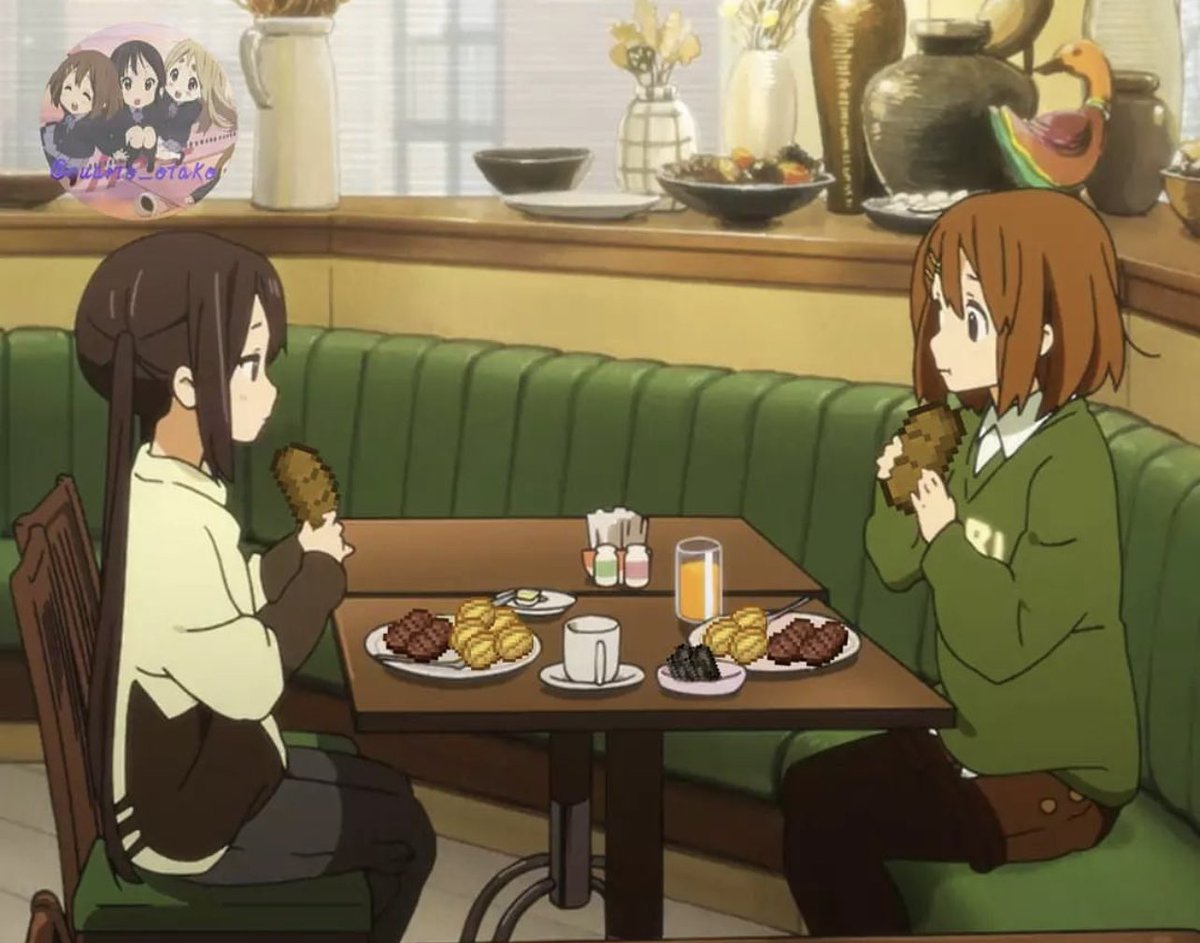CreeperManMCA's tweet photo. I want to join with Yui Chan and Azusa of Minecraft foods ✨😋
マインクラフト食品 ♪(๑ᴖ◡ᴖ๑)♪
#Minecraft #Kon #けいおん #keion #マインクラフト #マイクラ #中野梓 #azusanakano #MinecraftAnime #anime #YuiHirasawa #あずにゃ #平沢唯 #YuiChan #あずにゃん #なかのあずさ #Muttan #azusa https://t.co/JYjfM2kwu8