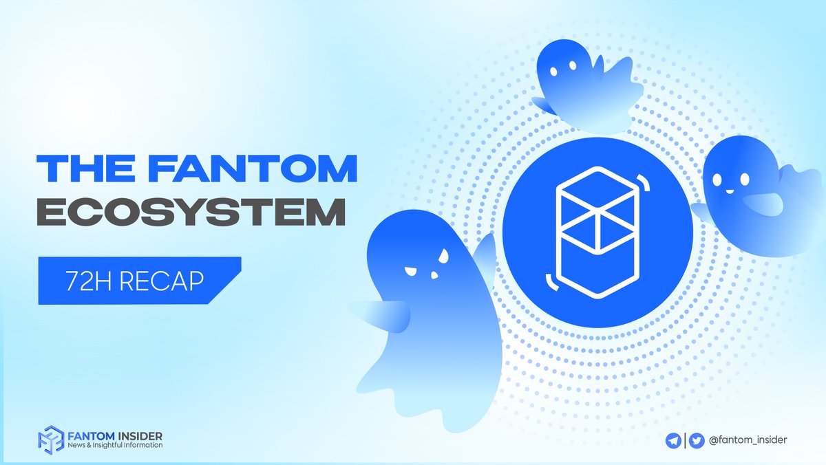 insider_sonic's tweet photo. The #Fantom ecosystem is expanding rapidly, with new developments occurring on a constant basis 🗞️

#FantomInsider is glad to present you with a roundup of highlight events in the @FantomFDN ecosystems during the previous 72 hours ⏰

Check it out 👇🧵

#Fantom #FTM https://t.co/OuZjOEkgFb