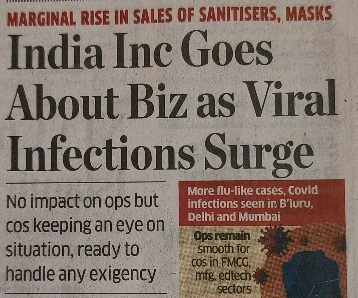 Webinar_Stores's tweet photo. India Inc Goes About Biz as Viral Infections Surge
#india #COVID19 #business #spicejet #airlines #trending https://t.co/ASjox6dzVq