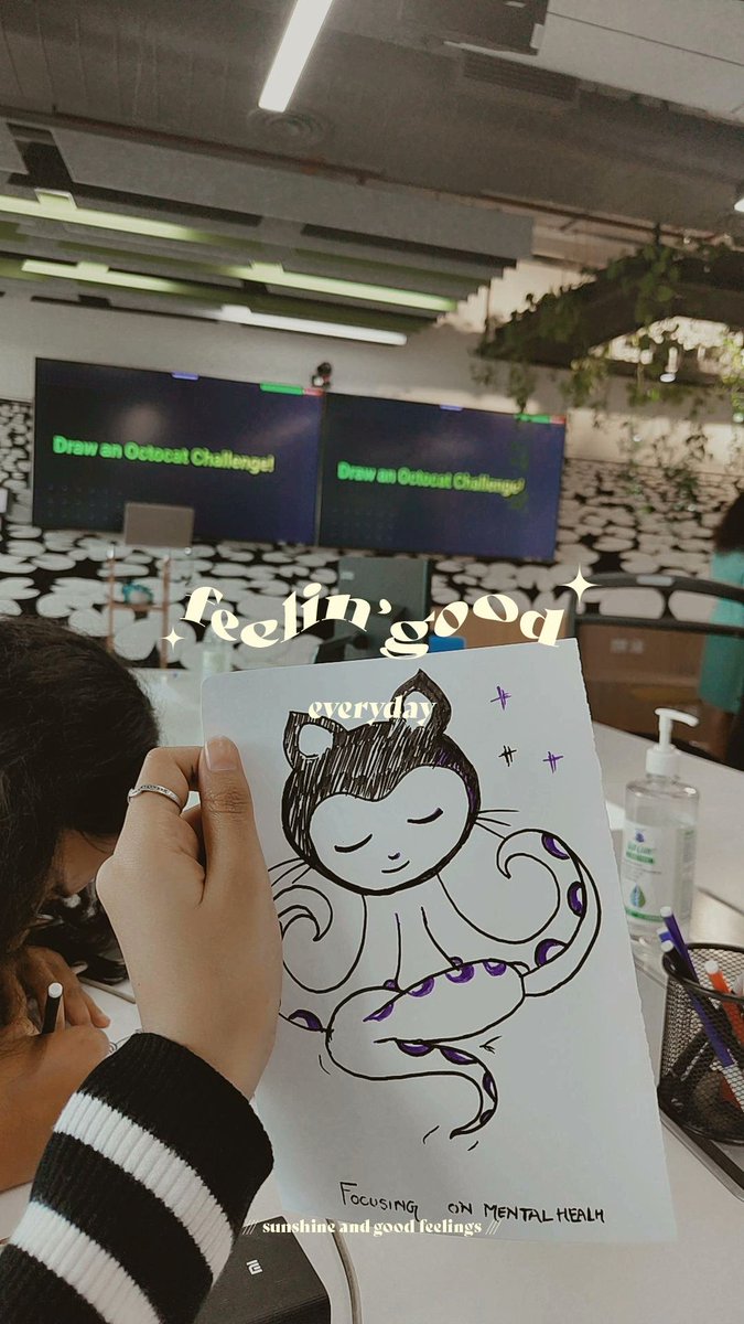 iam_shrutiii's tweet photo. Octacat challenge -
( okay I tried :/ )

@knowShubhangi @github

#WTMxgithub https://t.co/JyRWyYEkJZ