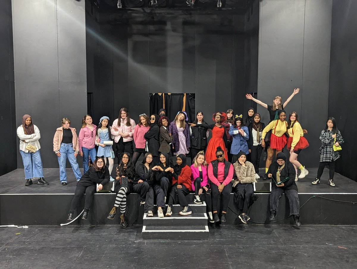MissMcCorry_'s tweet photo. So proud of the S3 drama classes performing at the @WebstersTheatre  Thursday night. Both classes devised their own pieces and created their scripts. Thank you so much to the Webster's for this experience and thanks to the 160 people that came to see us! @ndhsglasgow @ndhs_exp https://t.co/riRyHtJCD2