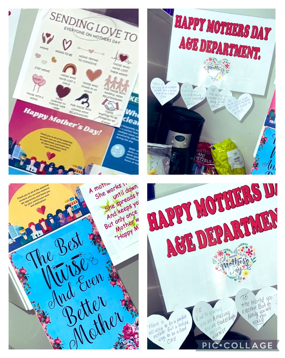 aedbthft's tweet photo. Happy Mother’s Day to all our wonderful staff and to our community ❤️       special thanks to our house keeper Ujala who has sorted out a Mother’s Day treat for the shift today  @EmmaClintonAED @windle_tania https://t.co/kRxTYFa1dZ
