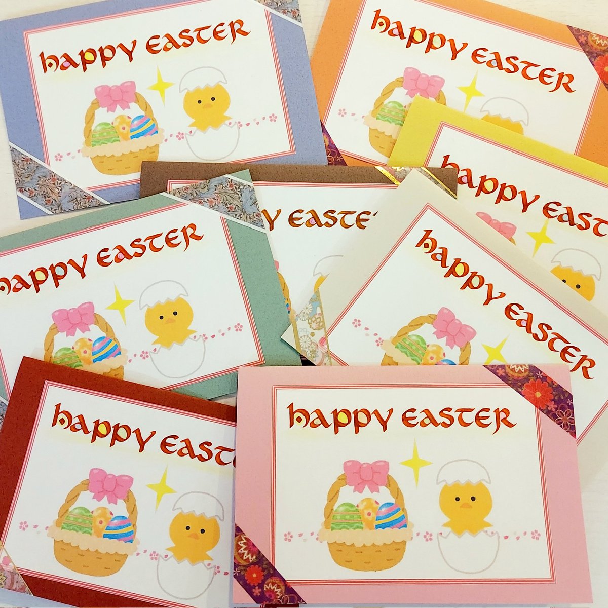 Madelei65945265's tweet image. イースターカード増産中。

🐣

#eastercard #Calligraphy #calligraphy_uncial #カリグラフィー #イースターカード