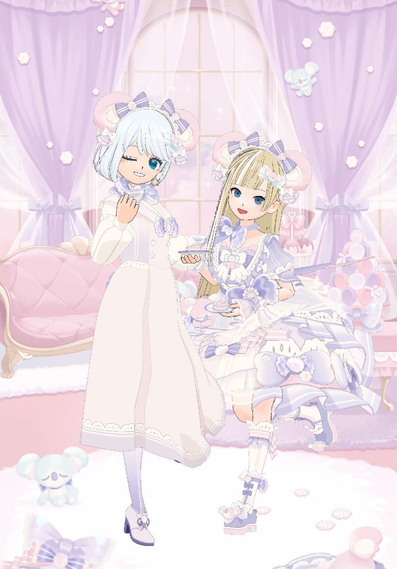 「女服をあおせさん、男服をゆうさんがあててくれました!ありがとうー!( *'꒳`*」|原稿しろじょりっぱのイラスト
