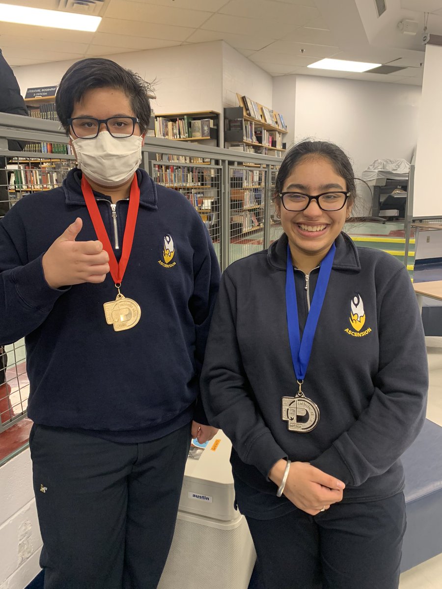 DelgobboLisa's tweet photo. So proud of our two Eagles for taking home first and second place at the PIP/COMM DPCDSB Skills competition! Way to go!! @DPCDSBSchools @DP_SELS @EaglesAscension https://t.co/bzX3L1OPRe