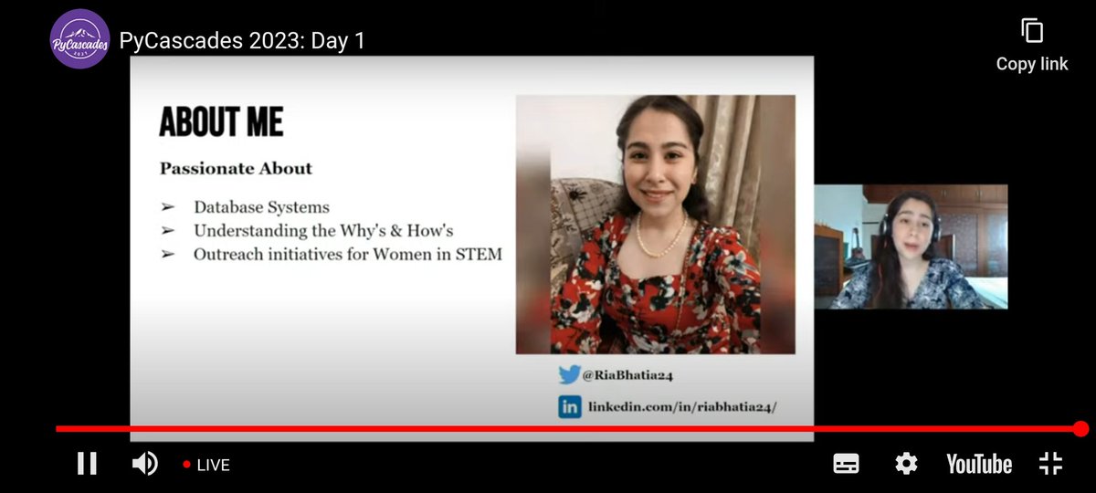 Grateful & humbled by the turnout at my first tech talk! Thank you to all who attended & made it a huge success. A special shoutout to the @pycascades team for this incredible opportunity. Your support means the world to me. Do reach out if you have any questions or feedback😊