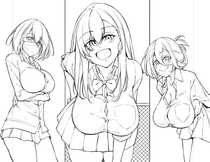 遅れてますが4/1更新分描いてます 出会い編 