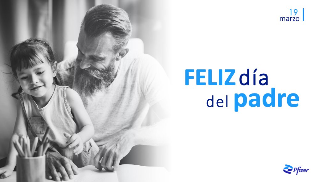 pfizer_spain's tweet photo. 👨🏻 🙏🏻 A todos los padres que nos apoyaron y creyeron en nosotr@s: feliz #DíaDelPadre

En Pfizer queremos facilitar a nuestros profesionales una crianza equitativa y pasar tiempo con sus hij@s, por eso apostamos por la conciliación dentro de nuestro Plan de Igualdad https://t.co/MEIeFuMqdY