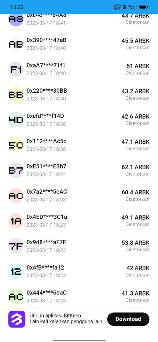 ganialaf13's tweet photo. ARBK FREE BET #FreeBet
#Bitkeep $ARBK $SUIBG 空投链接:
Claim Prize 43 ARBK 🧧
🙌 LINK KLAIM NOW
https://t.co/uHLa6Ogr0r
https://t.co/tU7RFsdbqD
📱 0xTenson邀请码:
A!rDrop Da7
#Arbitrum #arb #SUI #SUIBG #AirdropAlert
#keepshare.xyz/redPacket #RedPacketEvent #Bitkeep #Arbk https://t.co/tMhm7ans4q