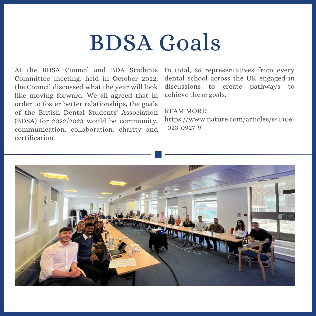 British Dental Students’ Association tweet media