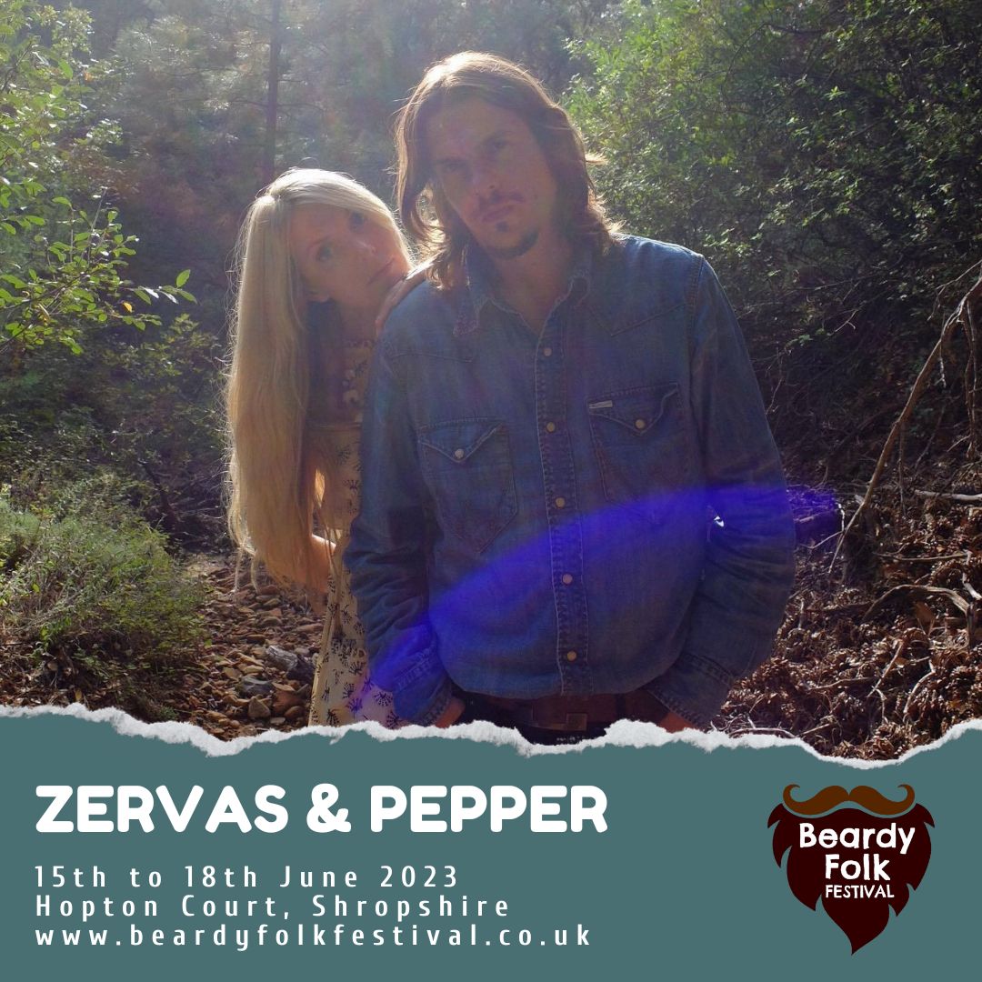 Who's on in 2023? 👀 @zervaspepper on our Acoustic Stage - Saturday 17th June 🙌 Don't miss out! beardyfolkfestival.co.uk #americana #beardyfolk #Festival #shropshire